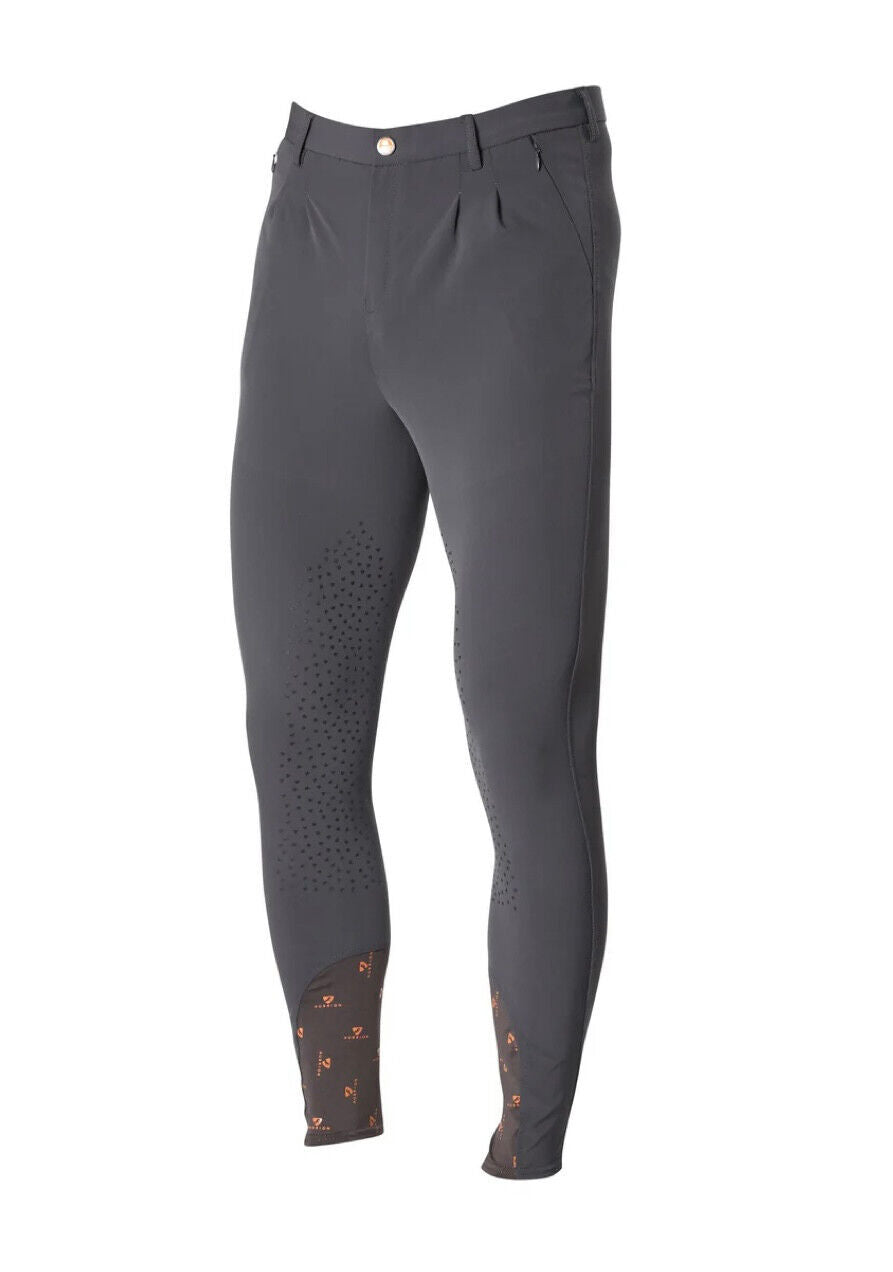 Shires Aubrion Walton Knee Grip Silicone Breeches Gents - EU56 UK46 (8143) (S2)