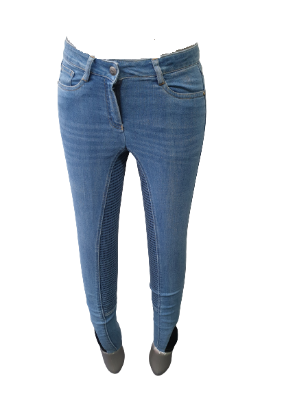 NEW Loesdau RIDE now denim breeches Light Blue (102701)