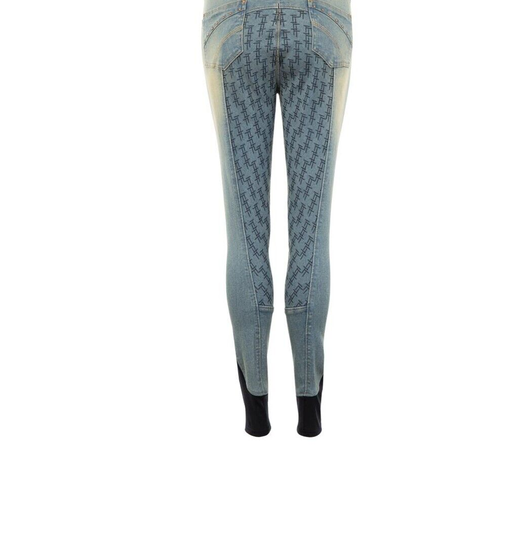 ANKY Riding Denim Breeches , Navy, UK 12 EU 40 (XR19105)(S1)