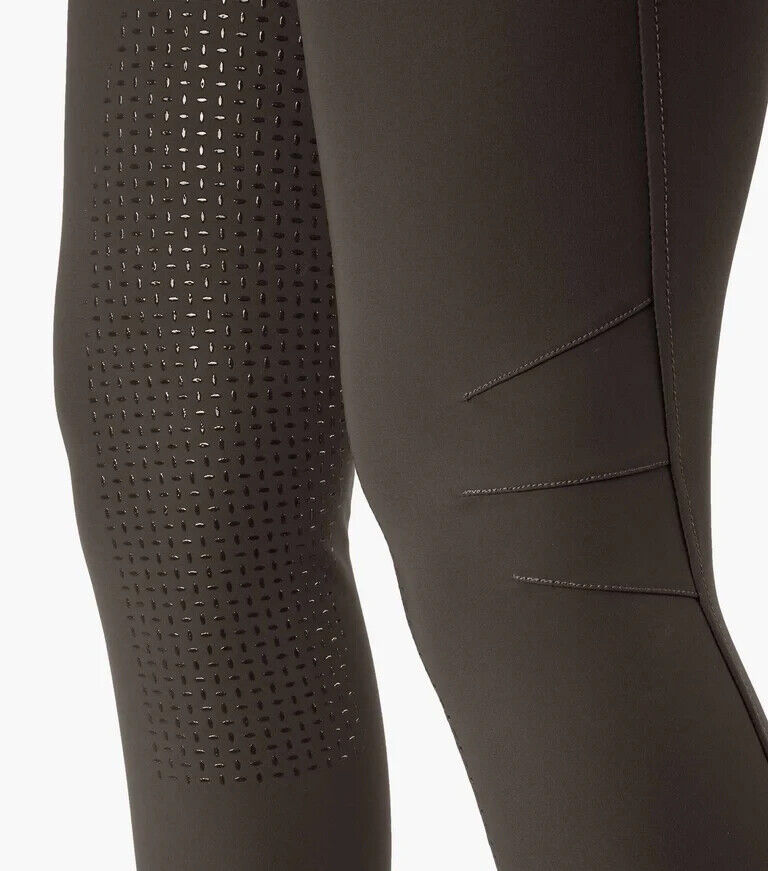 Premier Equine Carapello Full Seat Breeches, Liquorice, 22" ,UK 6 (4147)