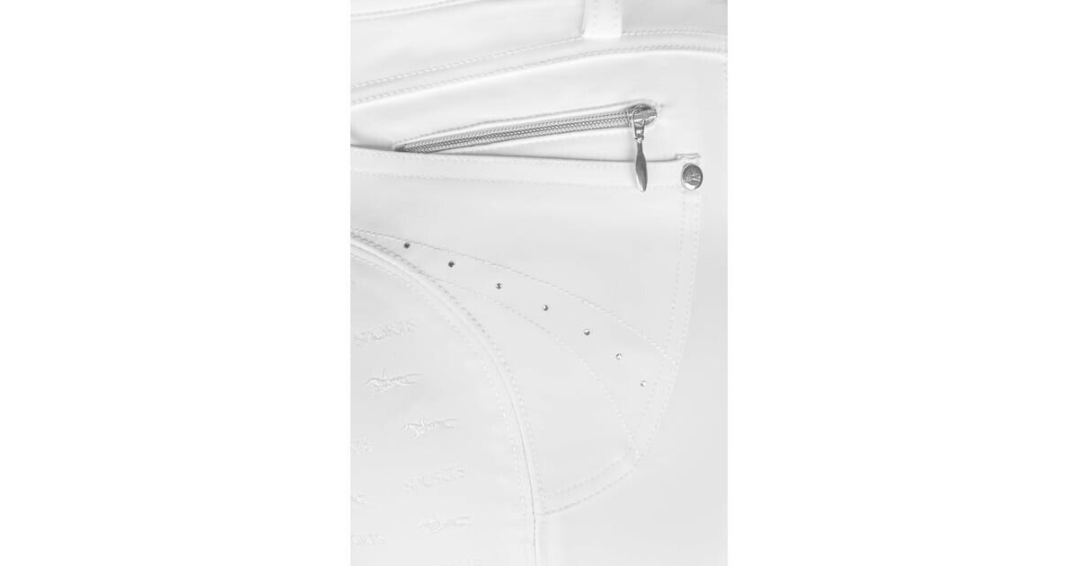 NEW Schockemohle Sports "Victory" Style Breeches - White EU 38 UK 26R (Vict)