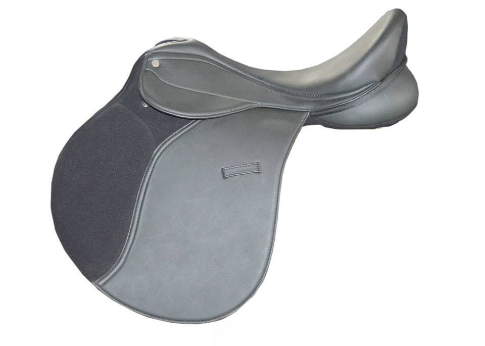 BEST QUALITY COMFORTABLE SYNTHETIC GP SADDLE CHANGEABLE GULLET SIZE 17.5" SALE