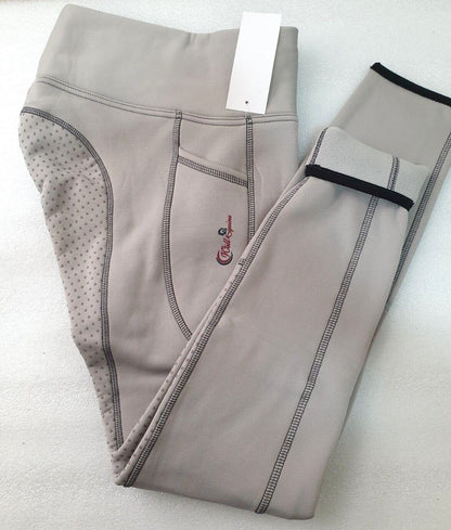New Silicone Grip Horse Winter  Riding Leggings Tights  Phone Pocket
