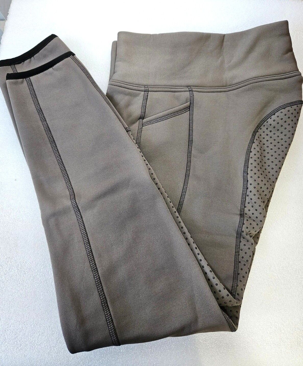 New Silicone Grip Horse Winter  Riding Leggings Tights  Phone Pocket