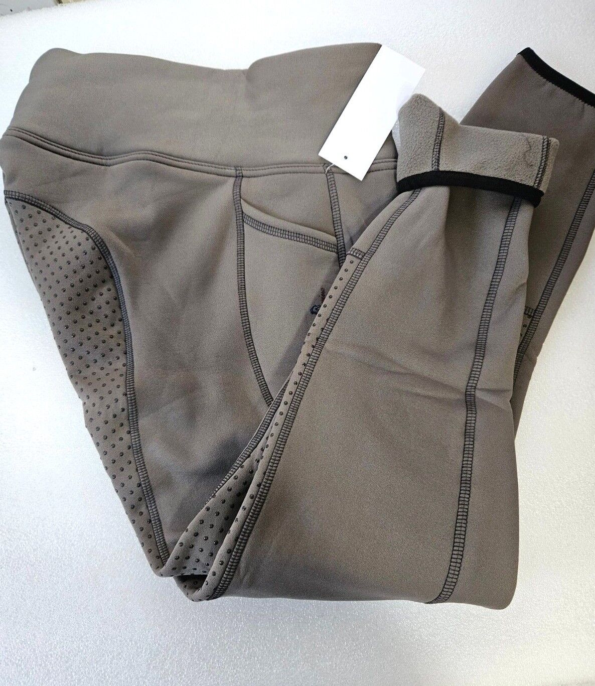 New Silicone Grip Horse Winter  Riding Leggings Tights  Phone Pocket