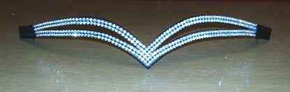 nuovo design ve argento cristallo Briglie PROMOZIONALI OFFERTA NERO SALDO (fls1)