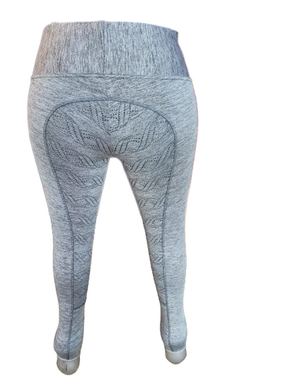 NEW Full Silicone Grip Horse Riding  Tights Breeches  Phone Pocket Black Pattern