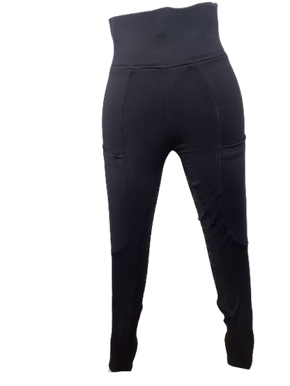 Cwell Equine Full Silicone Grip Horse Riding Tights  Breeches Phone Pocket Yoga