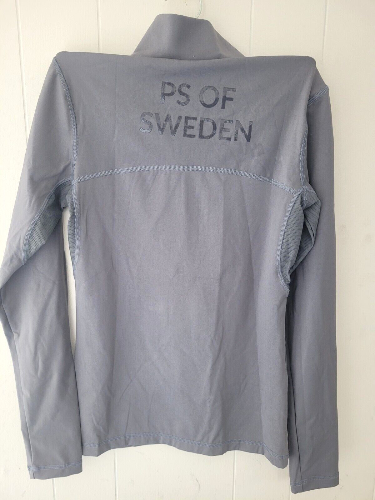 New  PS of Sweden  Half Zip Sweater  ,Grey (PS 40-0)