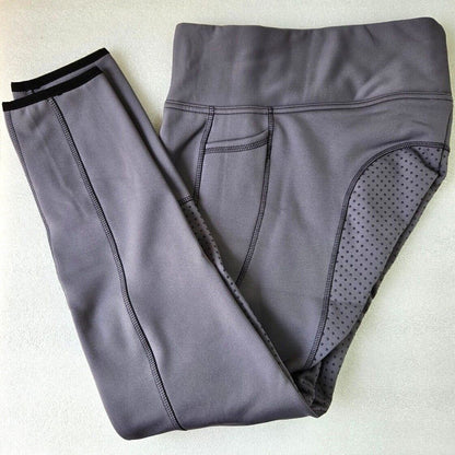 New Silicone Grip Horse Winter  Riding Leggings Tights  Phone Pocket