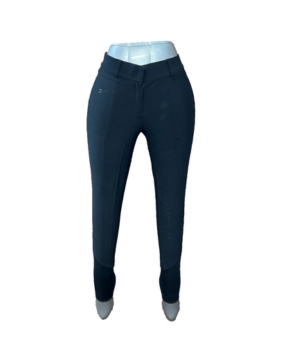 FAGER Ladies FULL Grip Breeches Black, EU38 UK10 (477-151- 002) (S8)0