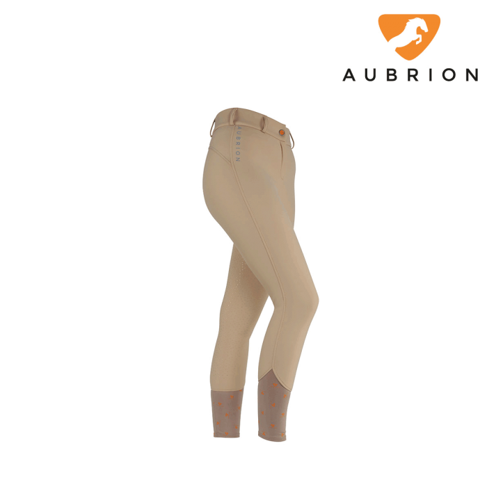 New  Aubrion Greydock Full Seat Winter Breeches Ladies Beige (8126)