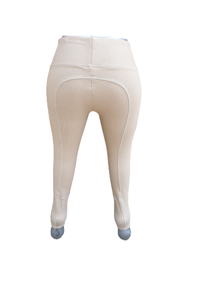 Cwell Equine Full Silicone Grip Horse Riding Tights  Breeches Phone Pocket Yoga