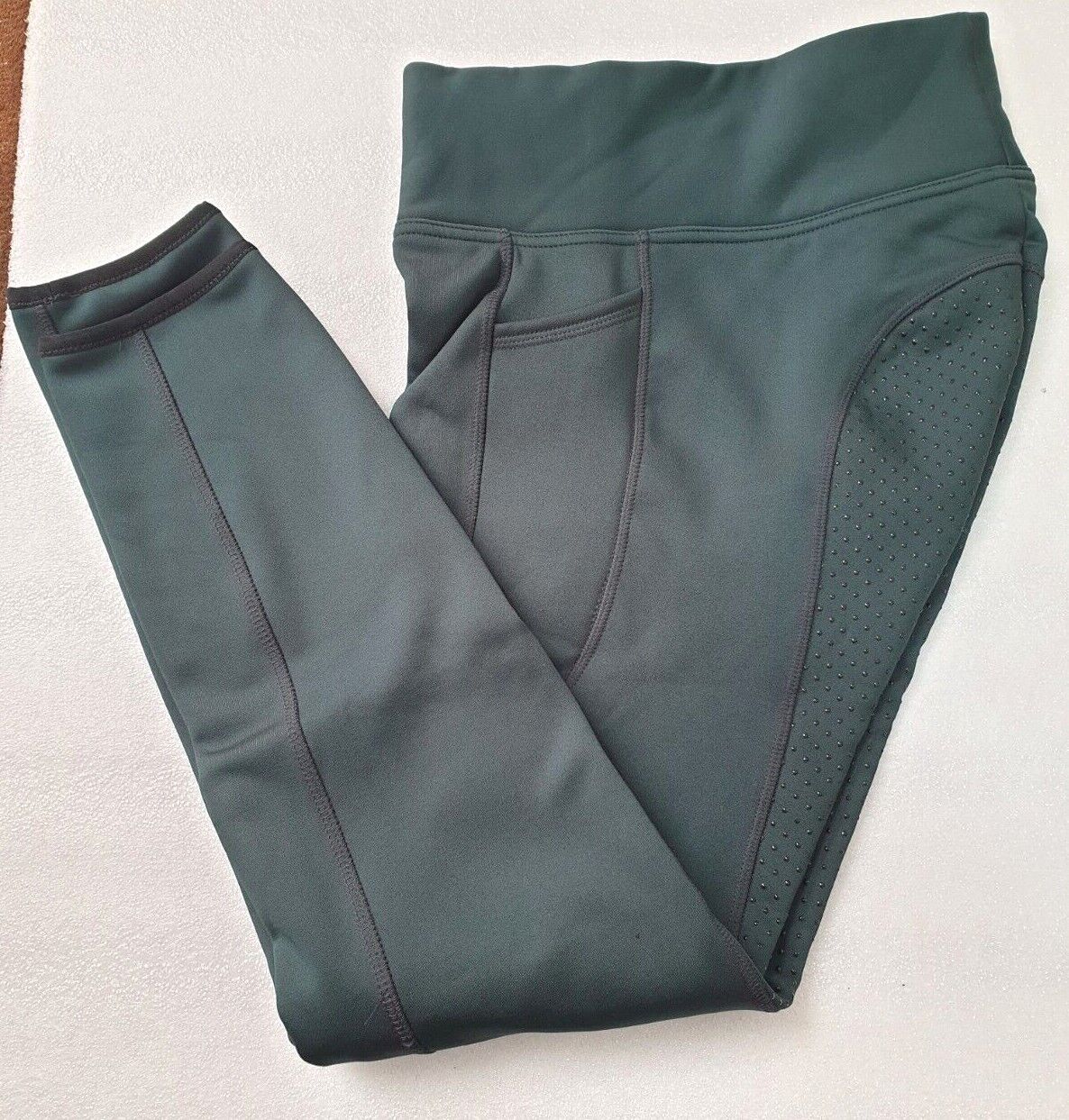 New Silicone Grip Horse Winter  Riding Leggings Tights  Phone Pocket