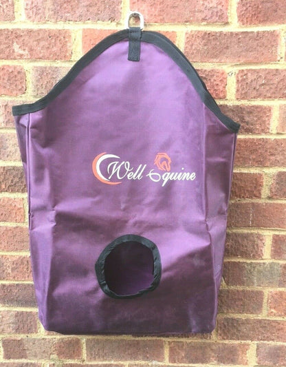 New Water Proof Haynets Haybag Horse Feeding Hay Bag Less Waste choice of colors