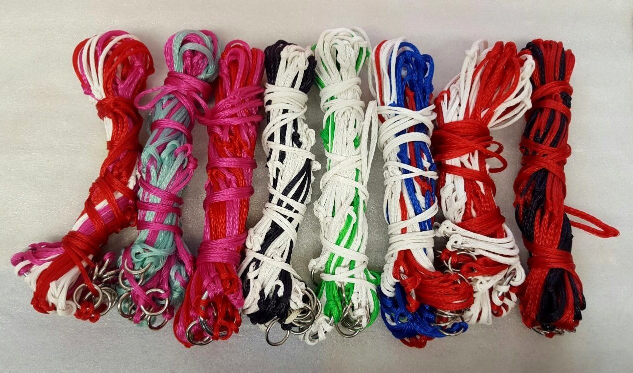 Multi Colour Haynets strong / Metal  Rings Packs of 1, 2, 3, 4,5  free p/p SALE