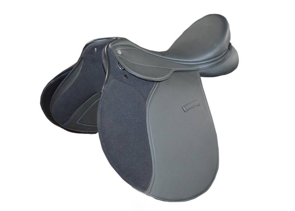 New Best  QUALITY Comfortable SYNTHETIC GP SADDLE EASY CHANGEABLE GULLET BLACK