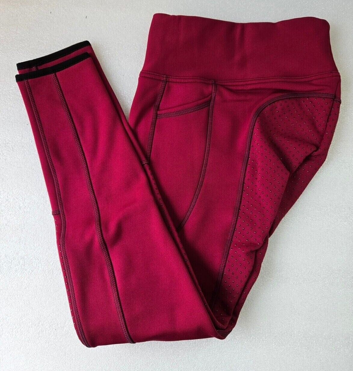 New Silicone Grip Horse Winter  Riding Leggings Tights  Phone Pocket