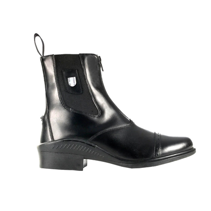 Horze Sydney Leather Jodhpur Boots quality front zip boots UK 3.5 EU 36 BLACK R40