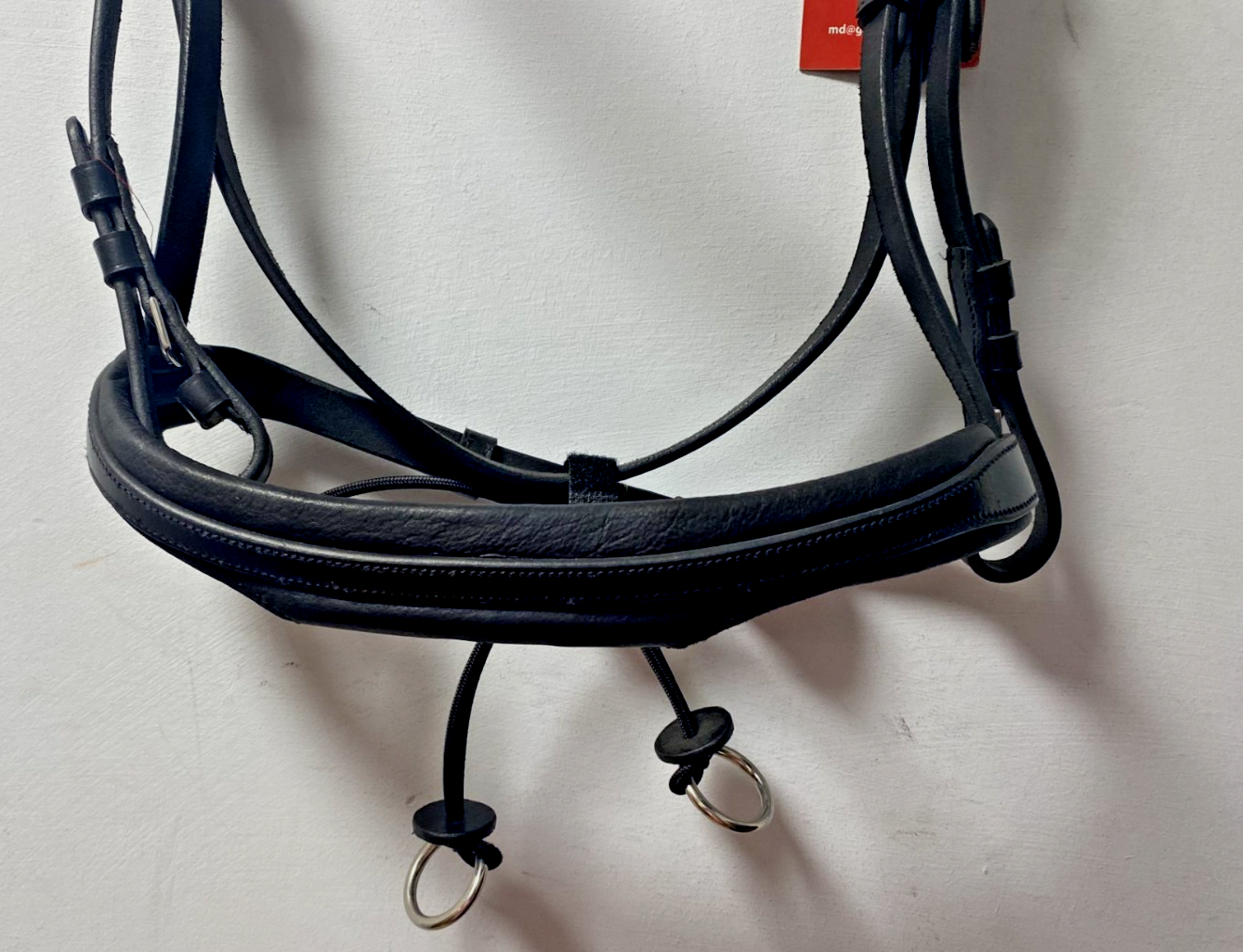 NEW English Leather BRIDLE SNAFFLE BRIDLE Full Black (13/23-24) B53