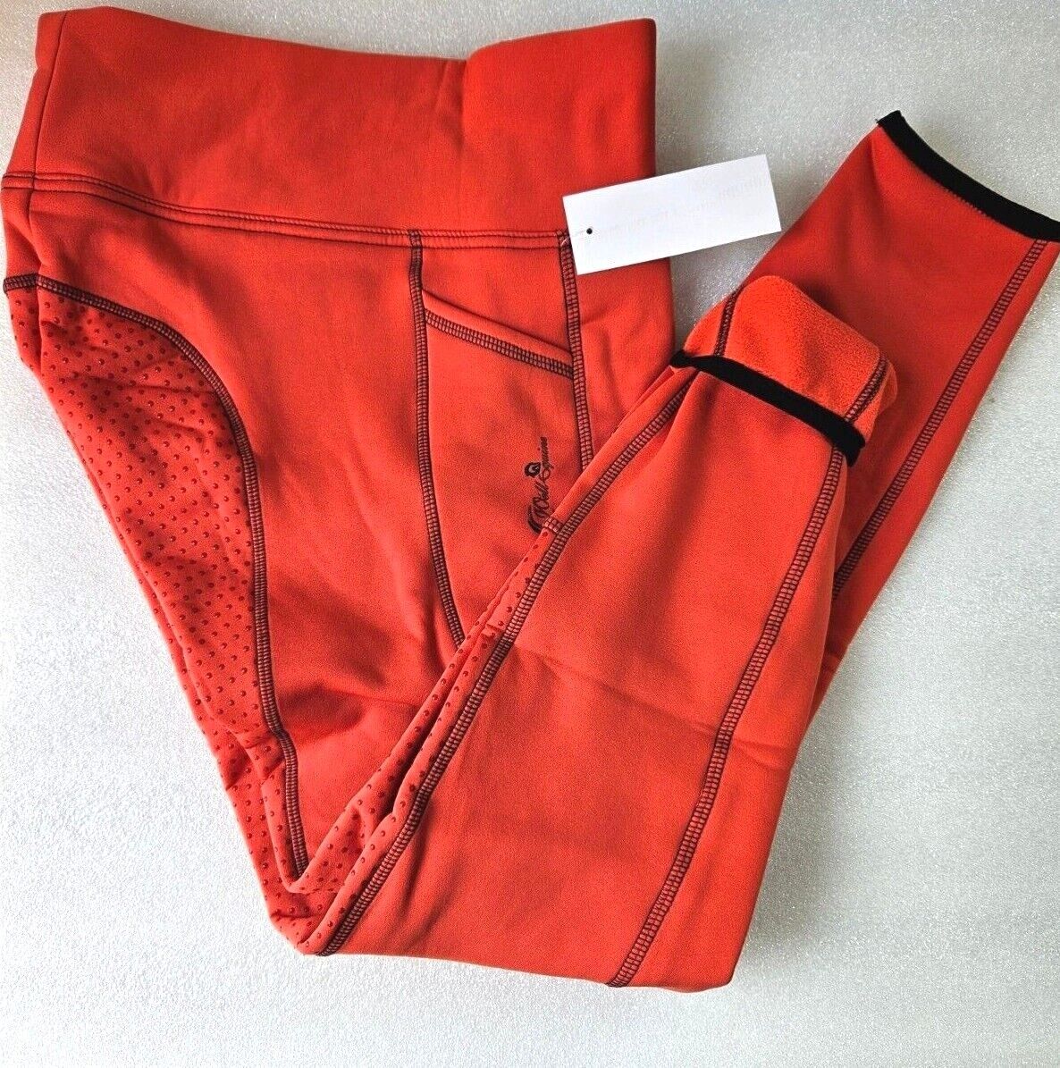 New Silicone Grip Horse Winter  Riding Leggings Tights  Phone Pocket