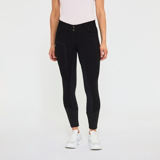 NEW  Saddle-cut Riding breeches , Black, MEDIUM UK  28'' EU 40  (100618)(R1F1)0