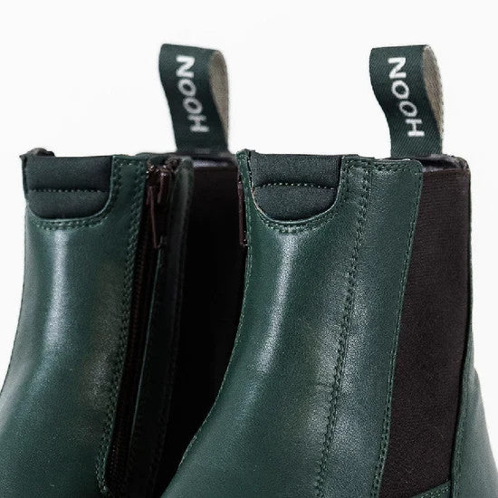 NOOH BIANCA STABLE SHOES ZIP ,WATERPROOF LADIES | DARK GREEN  UK 7 EU 41 (R4)1