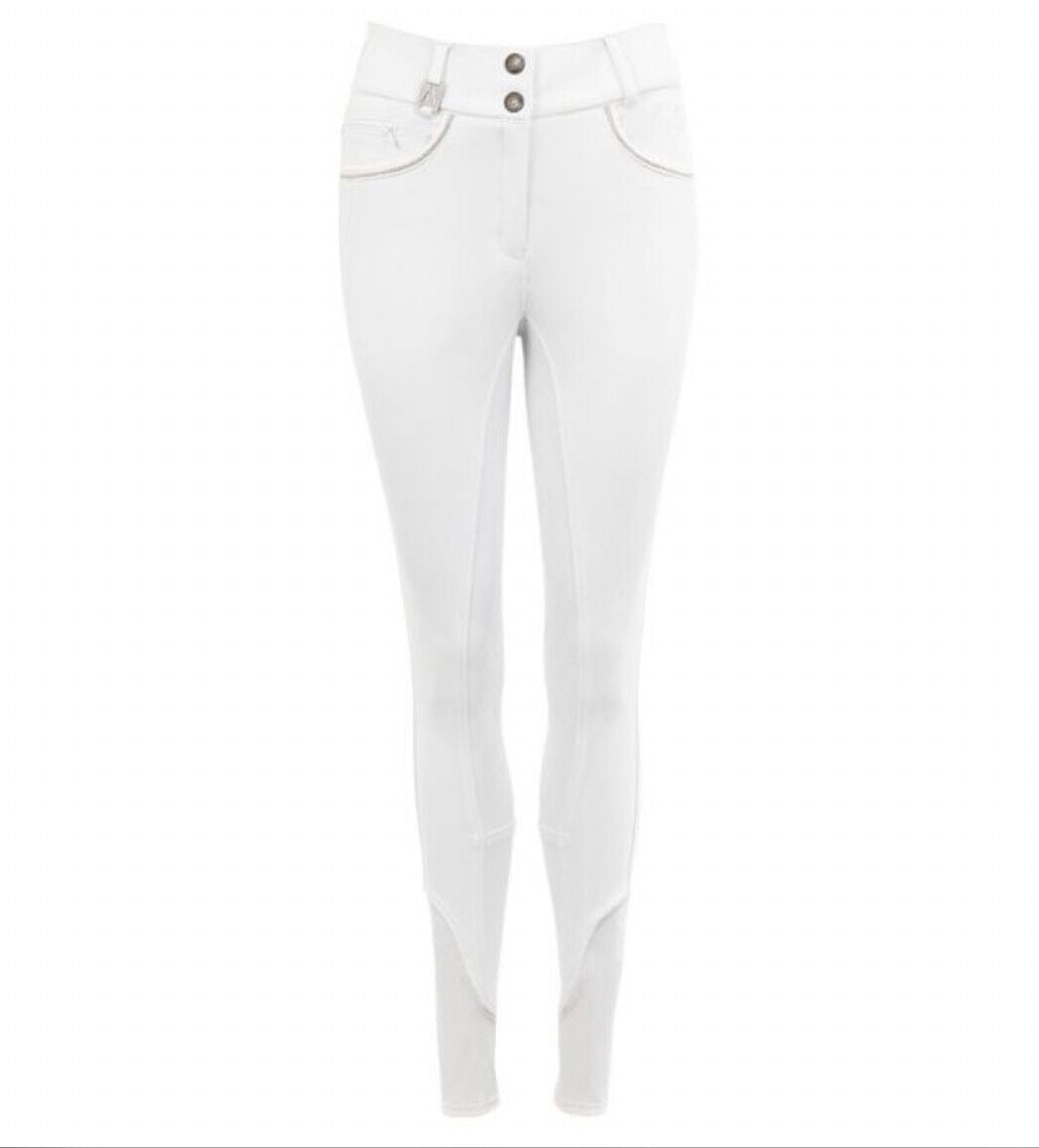 ANKY Ladies Full Silicone White Breeches, UK 8 , EU 36  (XR21101) (S1)