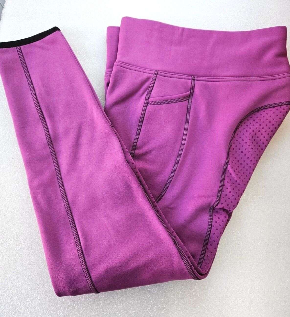New Silicone Grip Horse Winter  Riding Leggings Tights  Phone Pocket