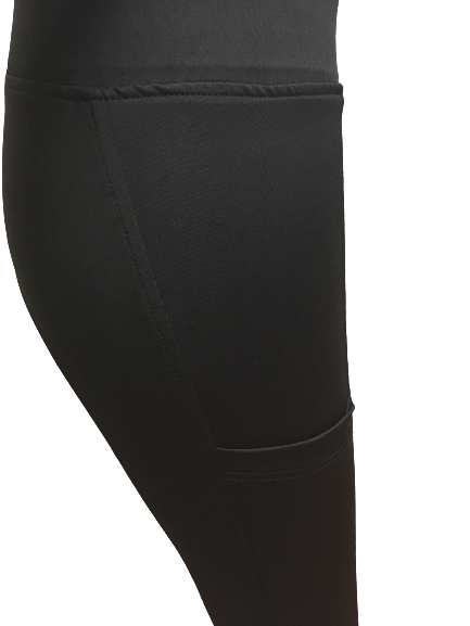 Cwell Equine Full Silicone Grip Horse Riding Tights  Breeches Phone Pocket Yoga