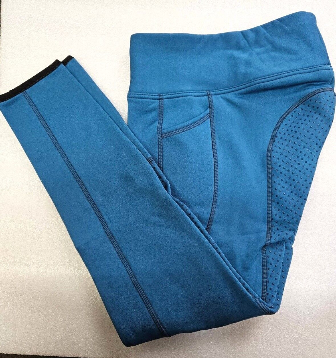 New Silicone Grip Horse Winter  Riding Leggings Tights  Phone Pocket