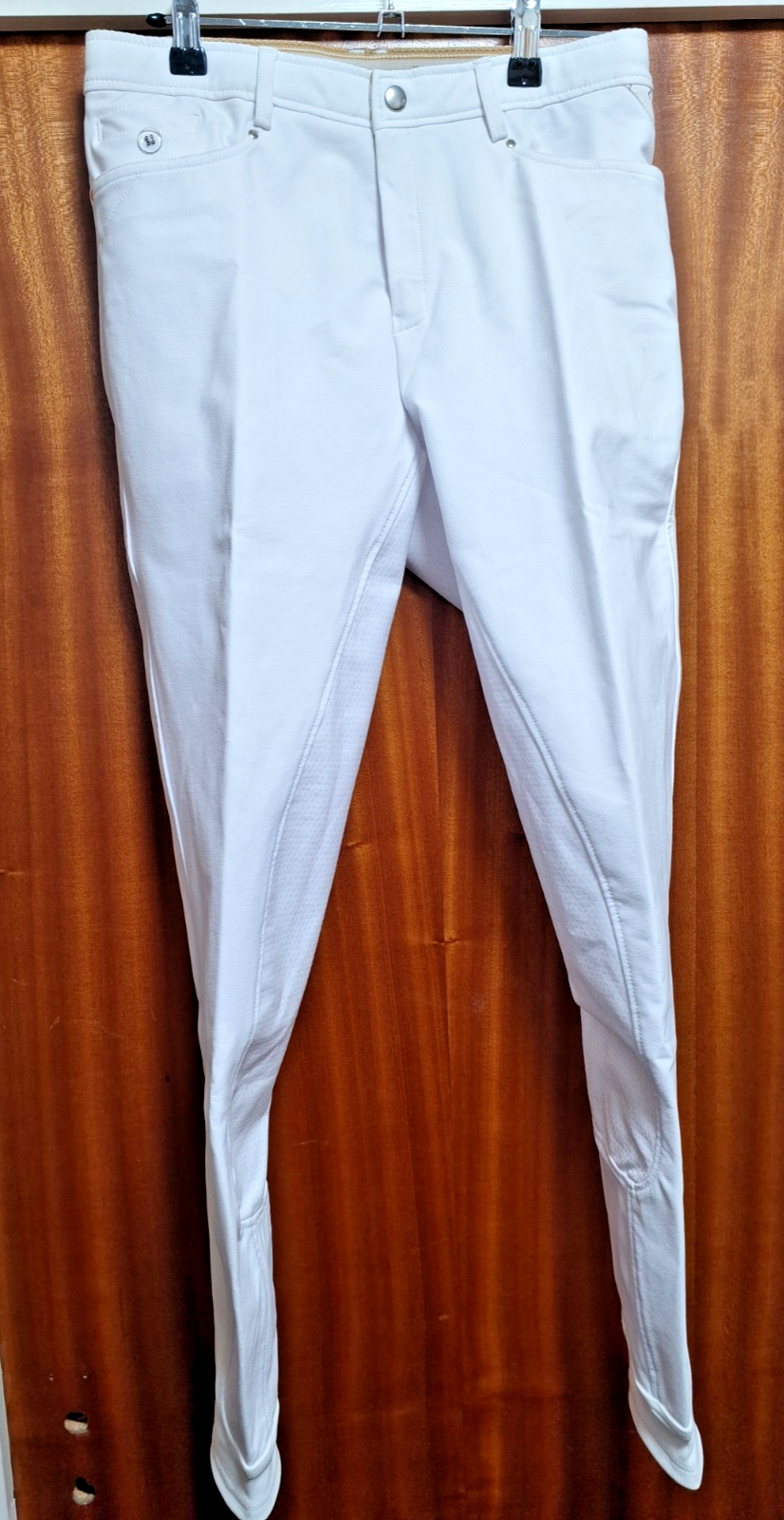 Cwell Equine Lexhis  Micro polyster Breeches White UK 36 EU 46 (2321)(R2)0