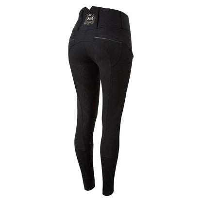 B Vertigo Natasha Womens Highwaist Full Seat Breeches Dark Grey EU 38 (36763)