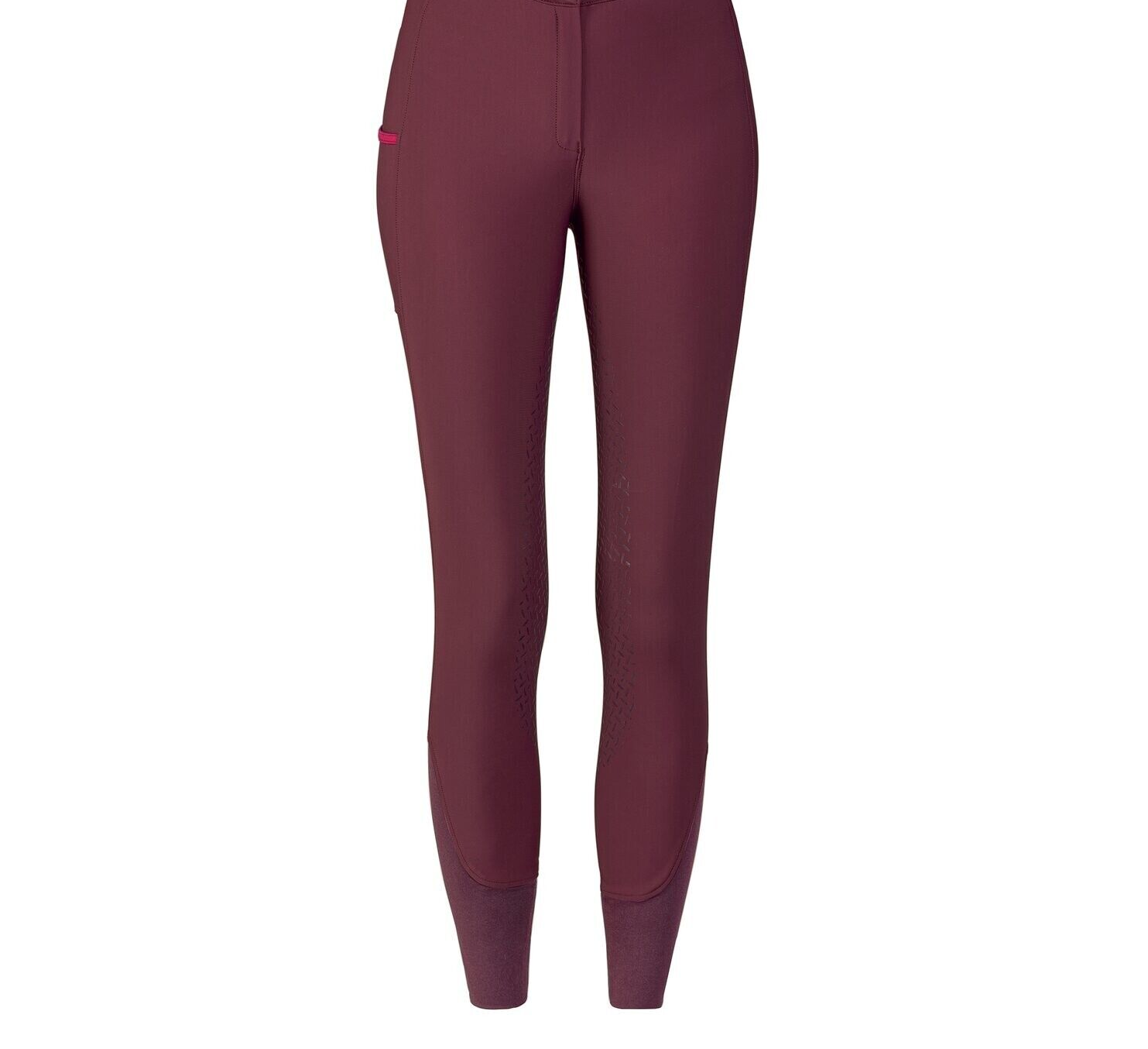 Black forest full seat breeches midseason Windsor wine,  LARGE, EU 42 (102729)R10