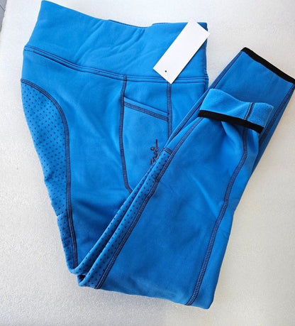 New Silicone Grip Horse Winter  Riding Leggings Tights  Phone Pocket