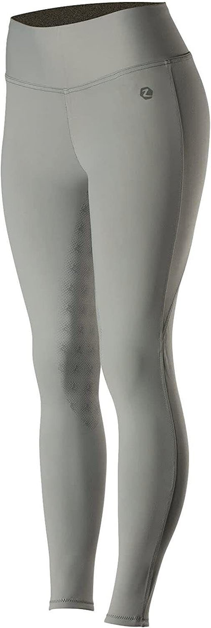Horze Women's Juliet HyPer Flex Full Seat Tights - Black  (36028)