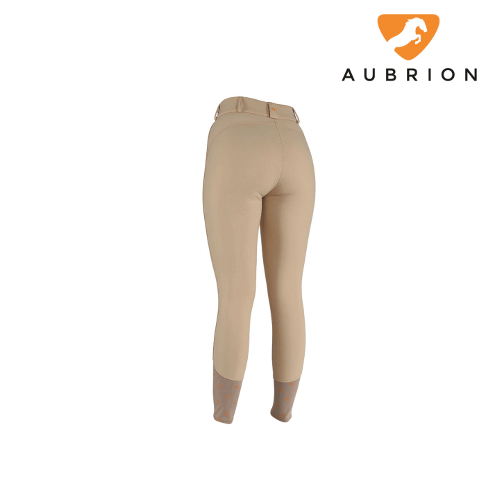 New  Aubrion Greydock Full Seat Winter Breeches Ladies Beige (8126)