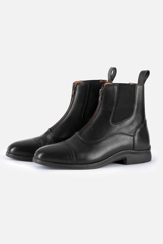 ANIMO Ankle boots Zotec Short Boots Jodhpur Front Zip Black UK 6 EU 39 (R4)0
