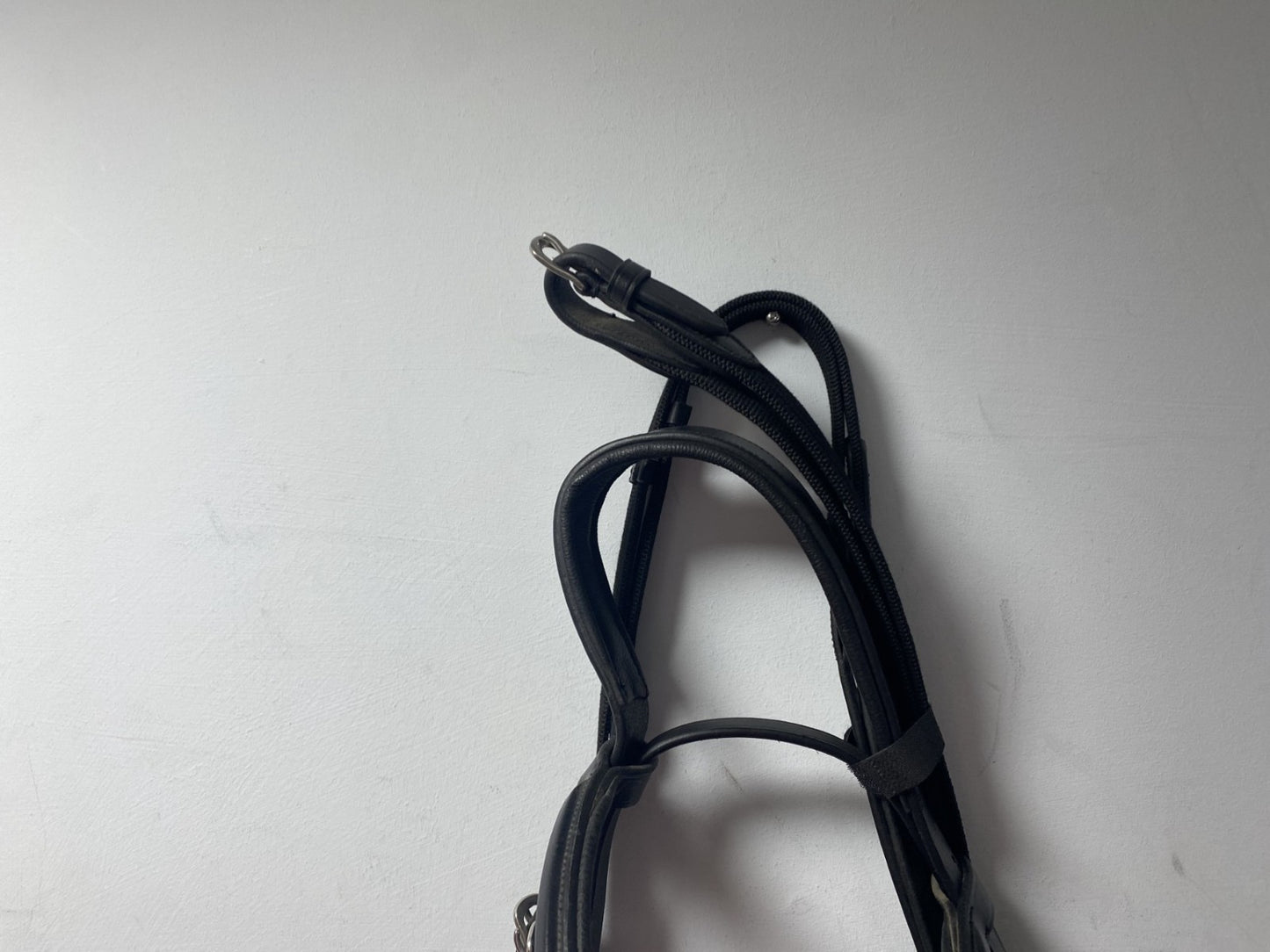 NEW C.Well English Leather BRIDLE SNAFFLE BRIDLE full Black (1999) B32