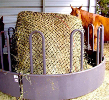 ROUND BALE HAYNET GREEDY FEED  6 FEET BALES  HAYLAGE JUMBO SLOW FEEDERS HAYNETS