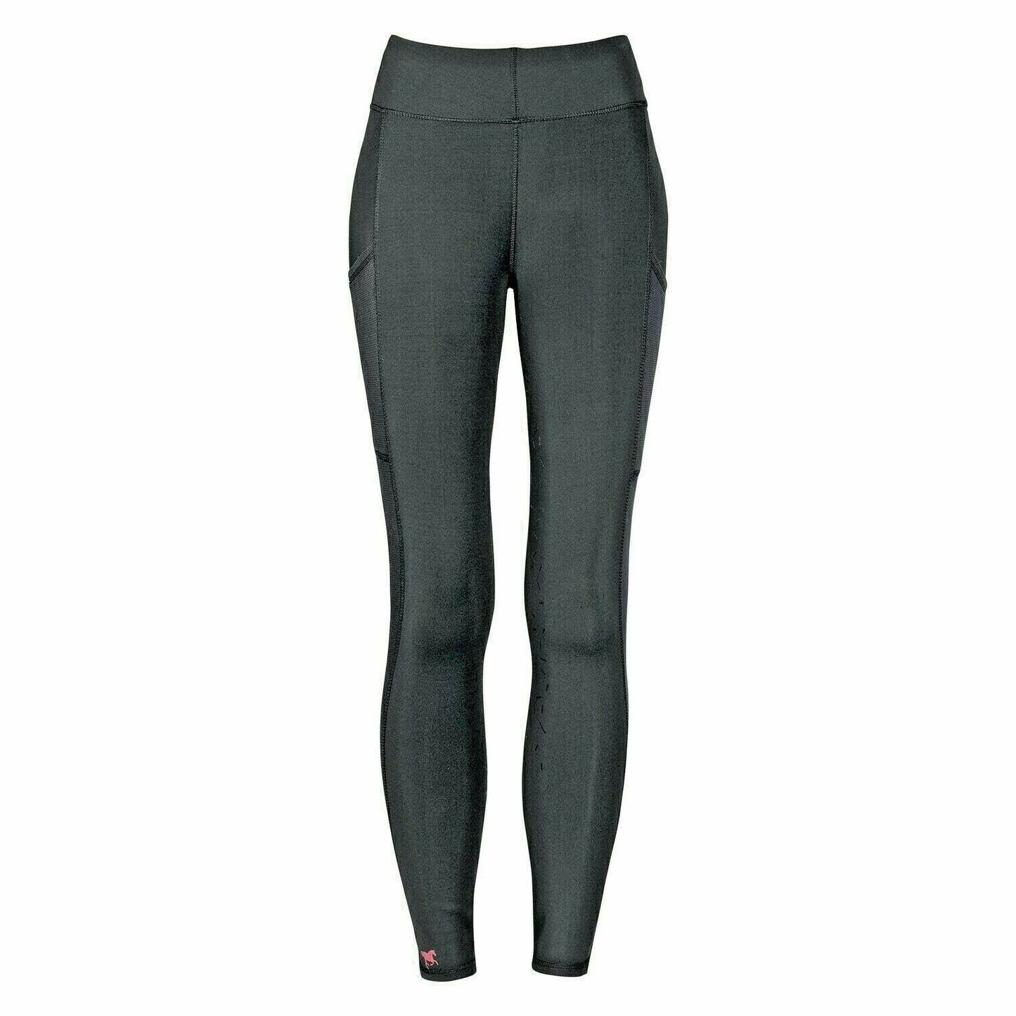 RIDE now thermal riding leggings Tights Pull On Tights UK 4 XXS EU 32  BLACK