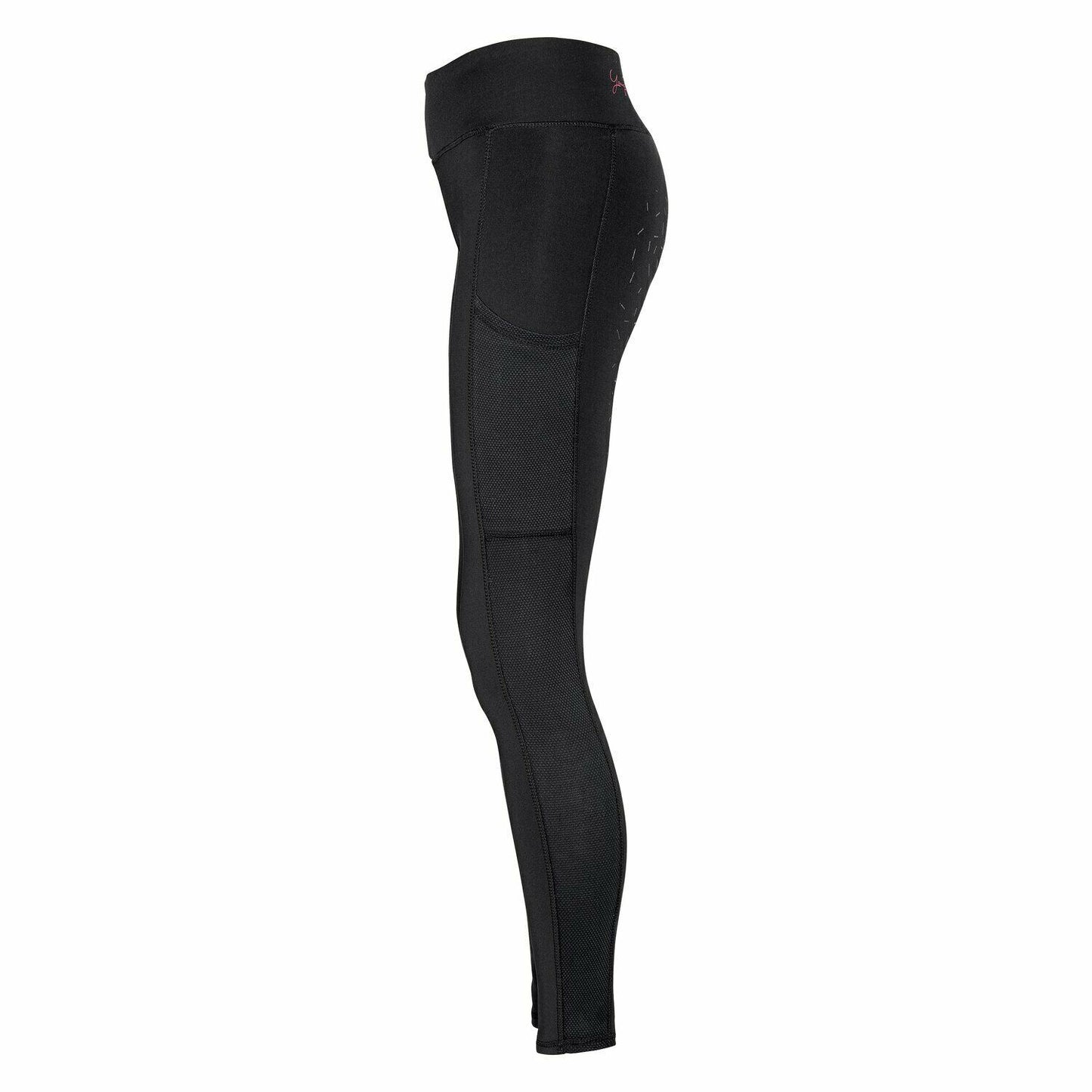RIDE now thermal riding leggings Tights Pull On Tights UK 4 XXS EU 32  BLACK