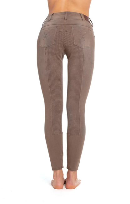 Goode Rider Vogue Jean Breech - Full Seat ,TAUPE, UK 26L EU 38 (14902)