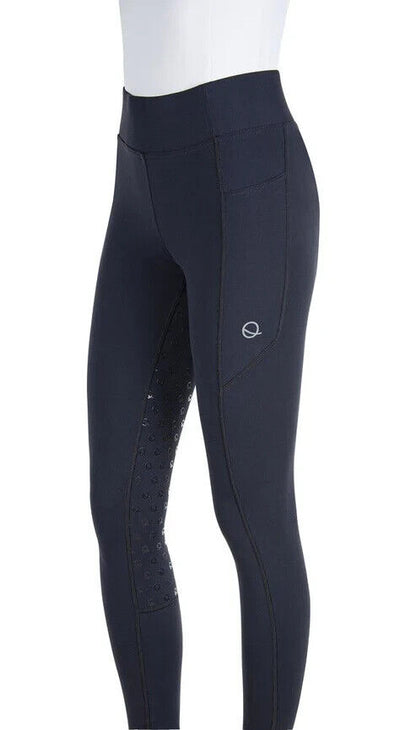 Eqode riding tights ladies full-grip  , SKY CAPTAIN ,SIZE-  XS  (N56001)