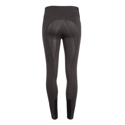 New MOMPSO SPORT Children Technical Silicone Tights ,Grey/Black, 11-12 Year(362)