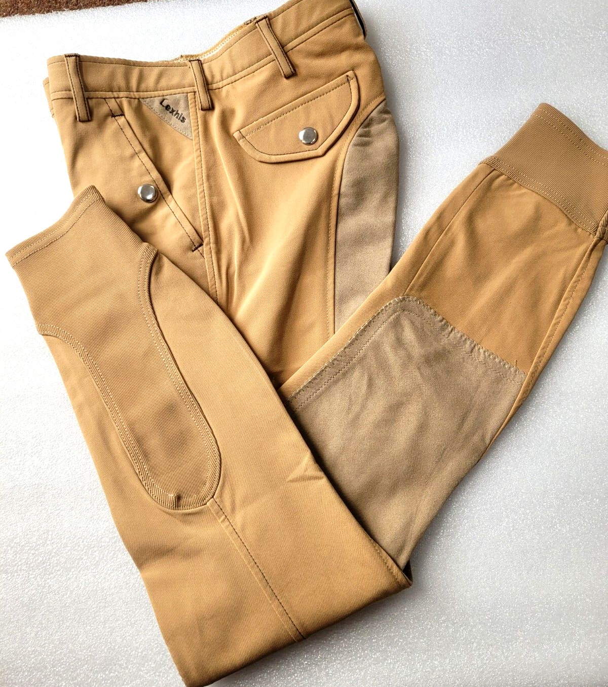 Lexhis Woman Horse Riding Breeches,BEIGE ,UK 6  EU 34  (04590001246)