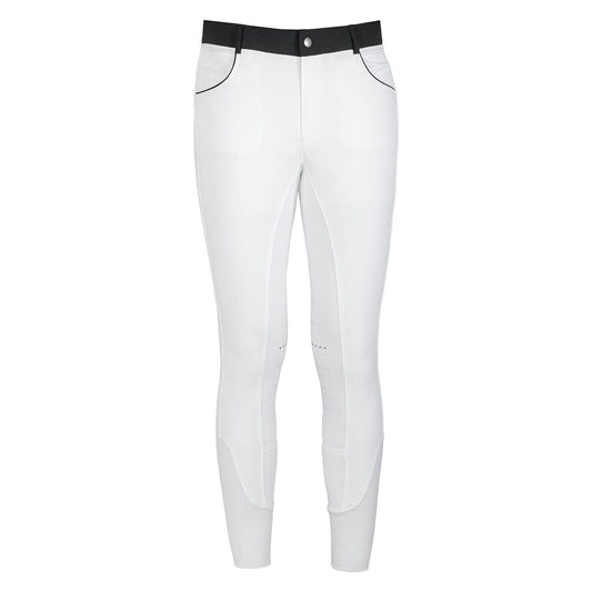 Black forest grip knee patch  MEN'S Breeches white ,SIZE- 98 (18517)