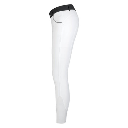 Black forest grip knee patch  MEN'S Breeches white ,SIZE- 98 (18517)
