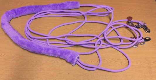 NEW Horse Lunging Training Aids Pessoa based PURPLE/LILAC one size fits F/C/P