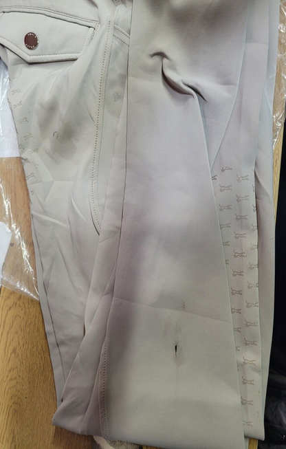 FAGER LOUI ACTIVE LEGGINGS  FULL GRIP ,BEIGE , UK 8  EU 36  (LOUI)